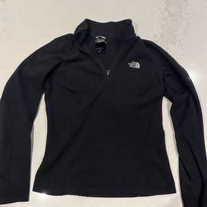The North face womens XS fleece 1/4 zip